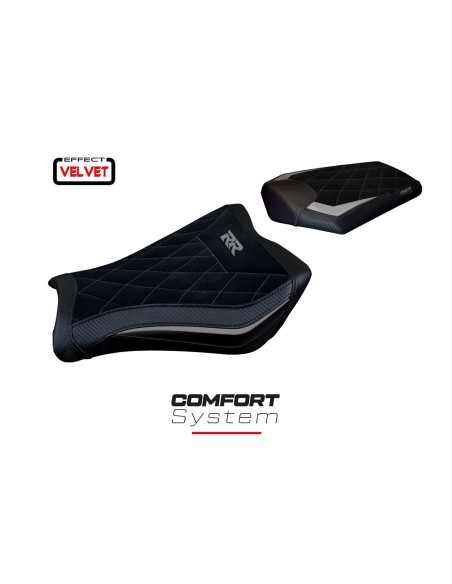 Funda de asiento compatible - Honda CBR 1000 RR 2008-2011 - mod Janela Velvet Comfort System