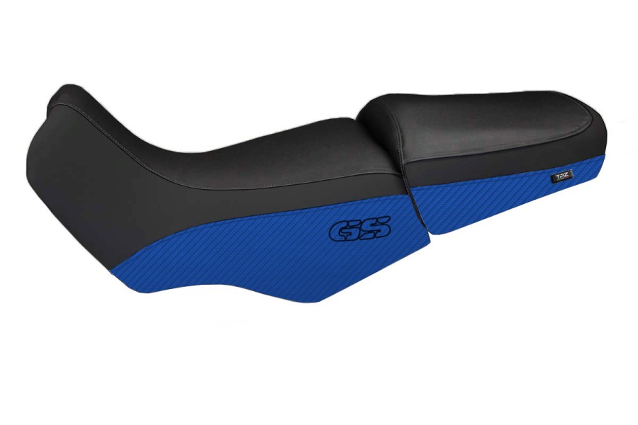 Funda de asiento compatible - BMW R 1100/1150 GS 1994 - 2003 - mod Livorno Carbon Color