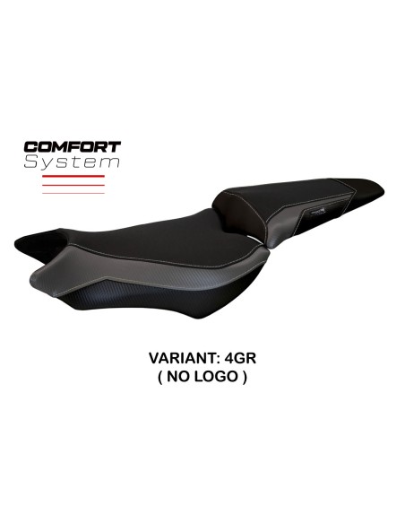 Housse de selle compatible Honda CB 1000 R (08-17) modèle Ponza comfort system