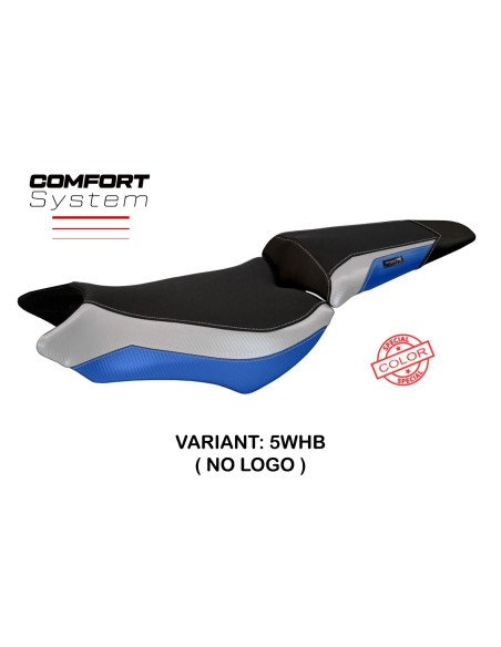 Housse de selle compatible Honda CB 1000 R (08-17) modèle Ponza comfort system