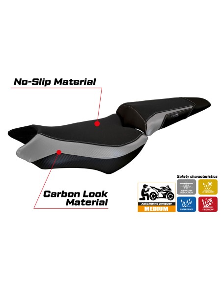 Rivestimento sella compatibile - Honda CB 1000 R  2008 - 2017 - mod Ponza
