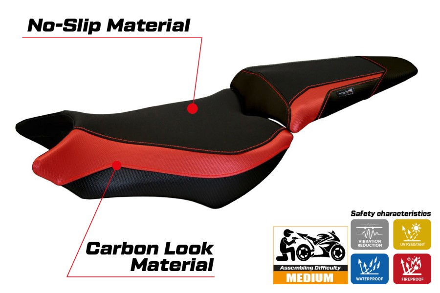 Sitzbezug kompatibel - Honda CB 1000 R 2008 - 2017 - mod Ponza