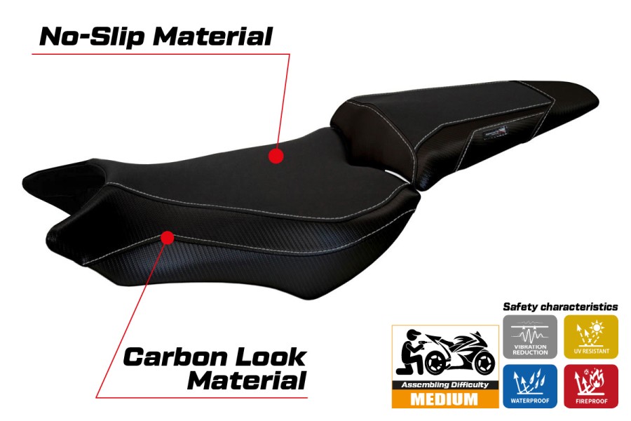 Sitzbezug kompatibel - Honda CB 1000 R 2008 - 2017 - mod Ponza