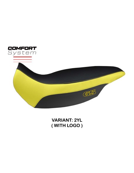 Funda de asiento compatible con BMW R 1150 GS Adventure (02-06) modelo Giarre comfort system