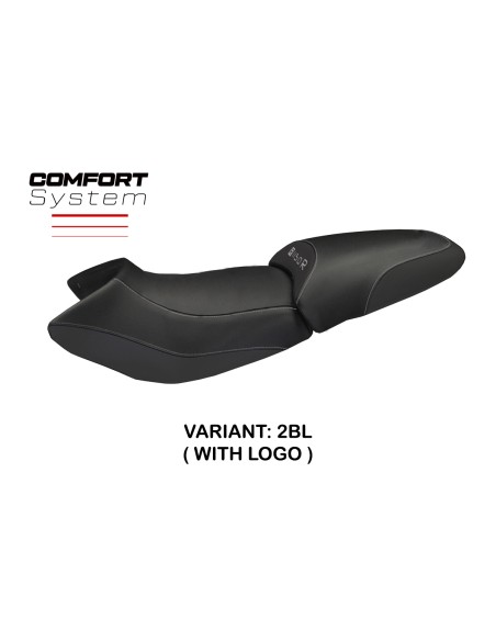 Rivestimento sella compatibile - BMW R 1150 R 2000-2007 - mod Massimo Carbon Color Comfort System