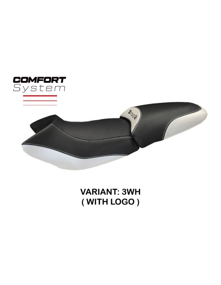 Rivestimento sella compatibile - BMW R 1150 R 2000-2007 - mod Massimo Carbon Color Comfort System