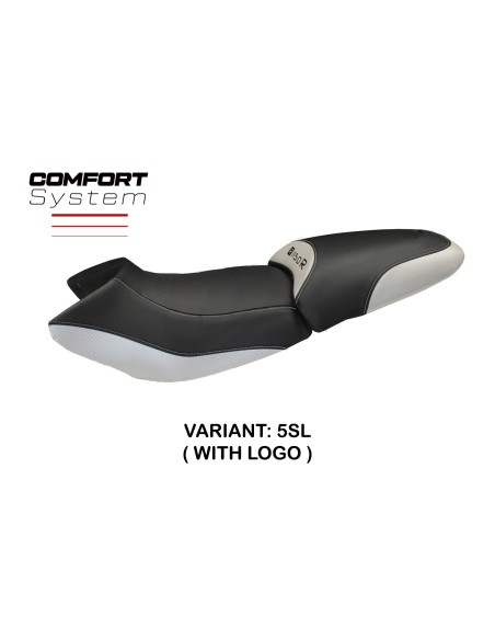 Rivestimento sella compatibile - BMW R 1150 R 2000-2007 - mod Massimo Carbon Color Comfort System