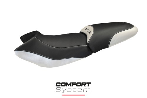 Rivestimento sella compatibile - BMW R 1150 R 2000-2007 - mod Massimo Carbon Color Comfort System