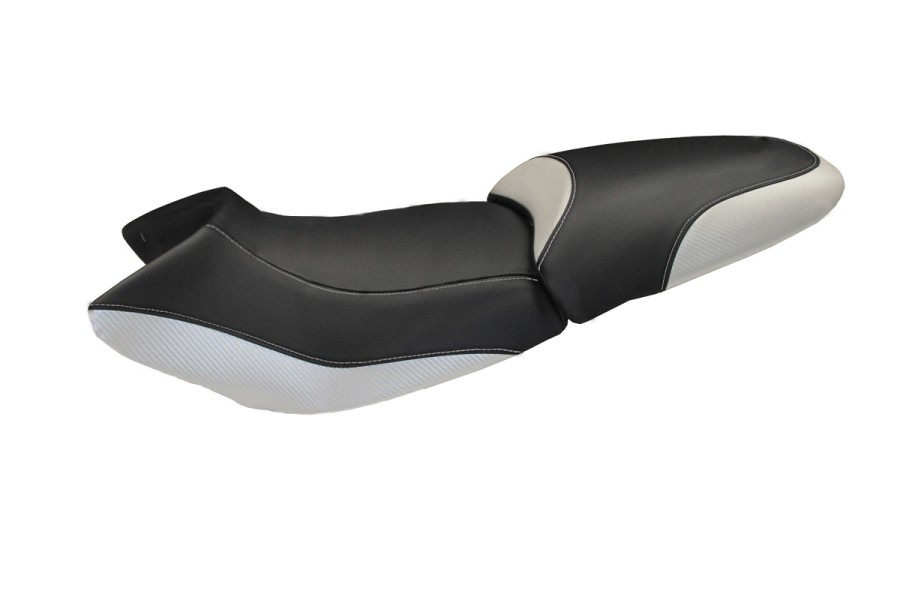 Rivestimento sella compatibile - BMW R 1150 R 2000-2007 - mod Massimo Carbon Color Comfort System