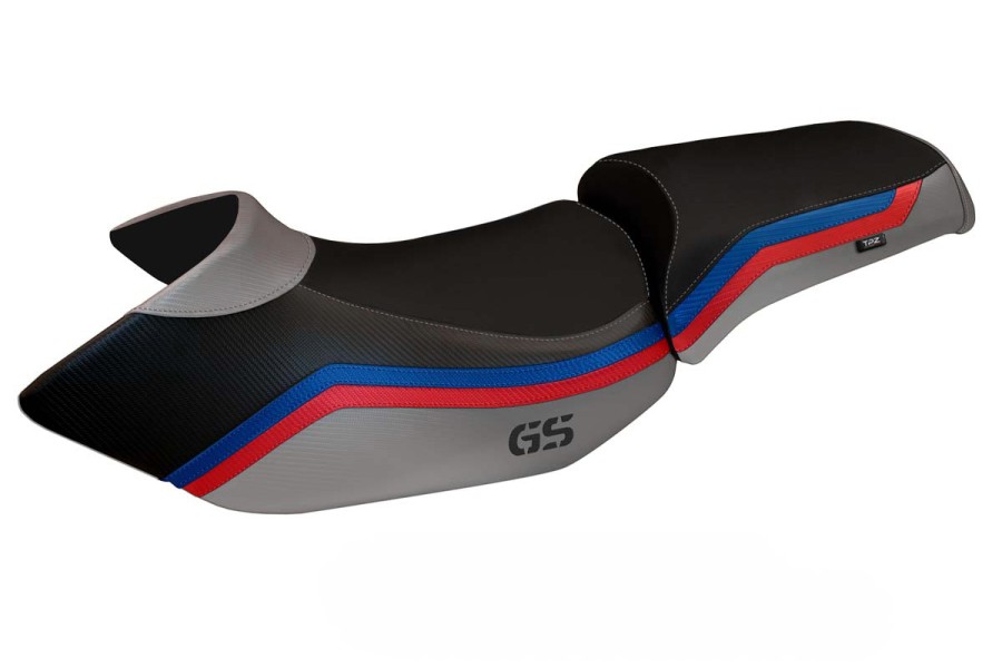 Housse de selle compatible - BMW R 1200 GS 2005 - 2012 - mod Lione 1