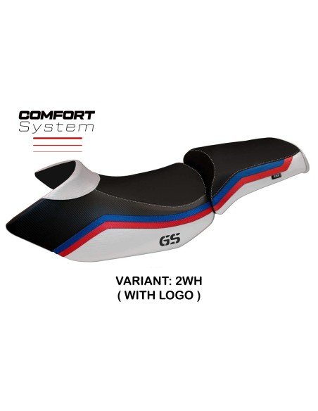 Rivestimento sella compatibile BMW R 1200 GS (05-12) modello Lione 1 comfort system
