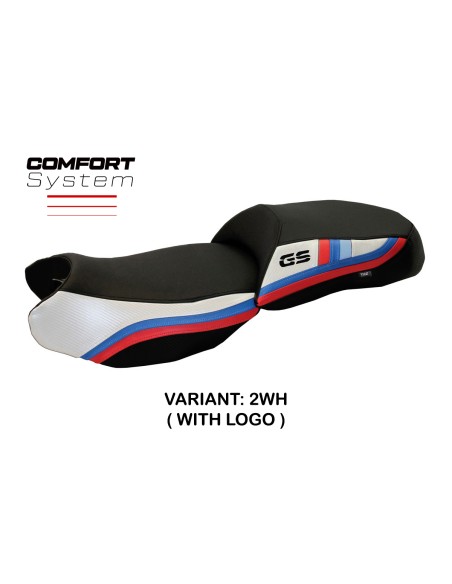 Rivestimento sella compatibile BMW R 1200 GS (13-18) modello Exclusive Anniversary comfort system