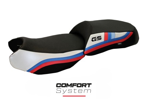 Rivestimento sella compatibile BMW R 1200 GS (13-18) modello Exclusive Anniversary comfort system