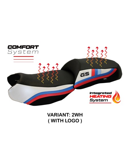 Sitzbezug kompatibel - BMW R 1200 GS 2013 - 2018 - mod Heating Comfort System