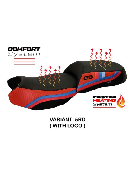 Rivestimento sella compatibile - BMW R 1200 GS 2013 - 2018 - mod Heating Comfort System