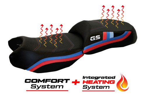 Funda de asiento compatible - BMW R 1200 GS 2013 - 2018 - mod Heating Comfort System