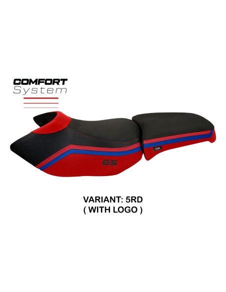 Funda de asiento compatible BMW R 1200 GS Adventure (06-12) modelo Ionia 1 comfort system