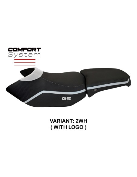 Funda de asiento compatible BMW R 1200 GS Adventure (06-12) modelo Ionia 4 comfort system