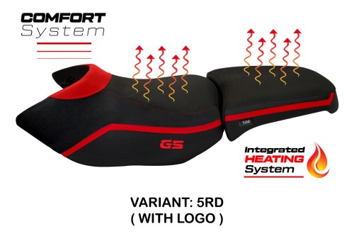 Housse de selle compatible - BMW R 1200 GS Adventure 2006 - 2012 - mod Heating Comfort System 2