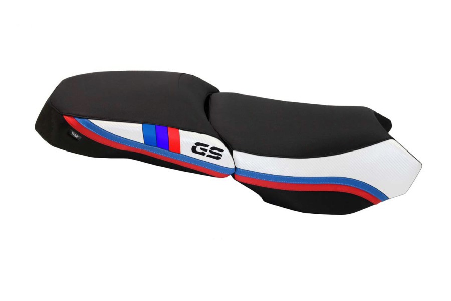 Housse de selle compatible - BMW R 1200 GS Adventure 2013 - 2018 - mod Exclusive Anniversary Comfort System