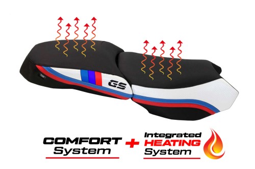 Seat cover compatible - BMW R 1200 GS Adventure 2013 - 2018 - mod Heating Comfort System