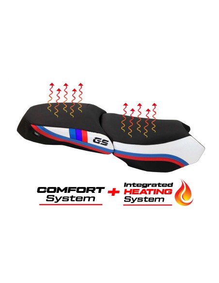 Housse de selle compatible - BMW R 1200 GS Adventure 2013 - 2018 - mod Heating Comfort System