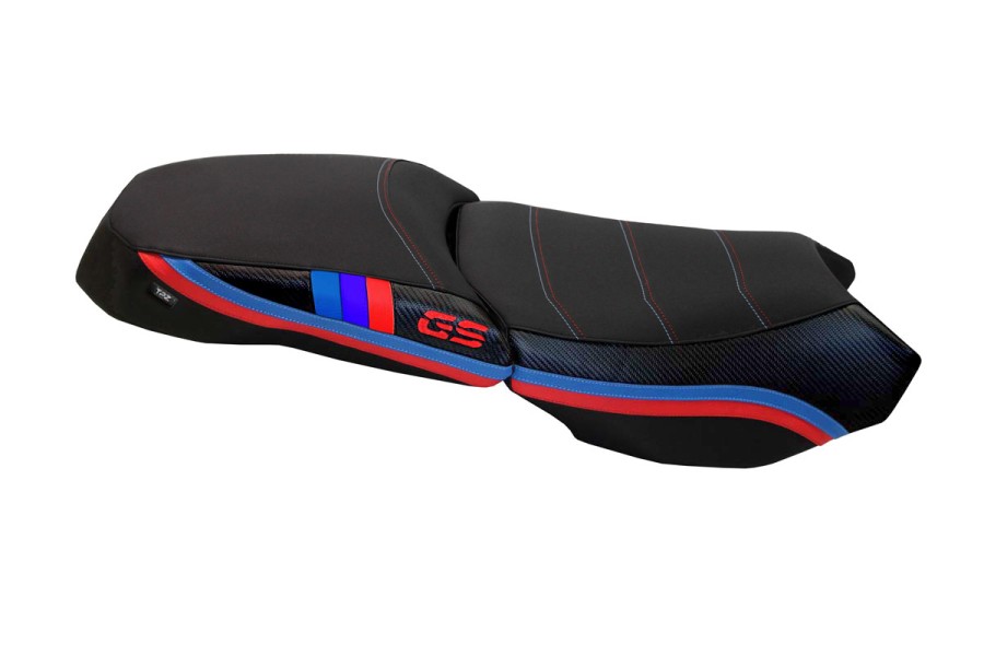 Housse de selle compatible - BMW R 1200 GS Adventure 2013 - 2018 - mod exclusive Anniversary