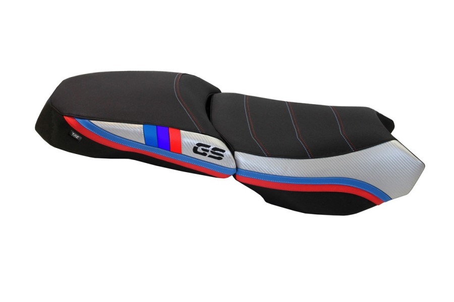 Funda de asiento compatible - BMW R 1200 GS Adventure 2013 - 2018 - mod Exclusive Anniversary