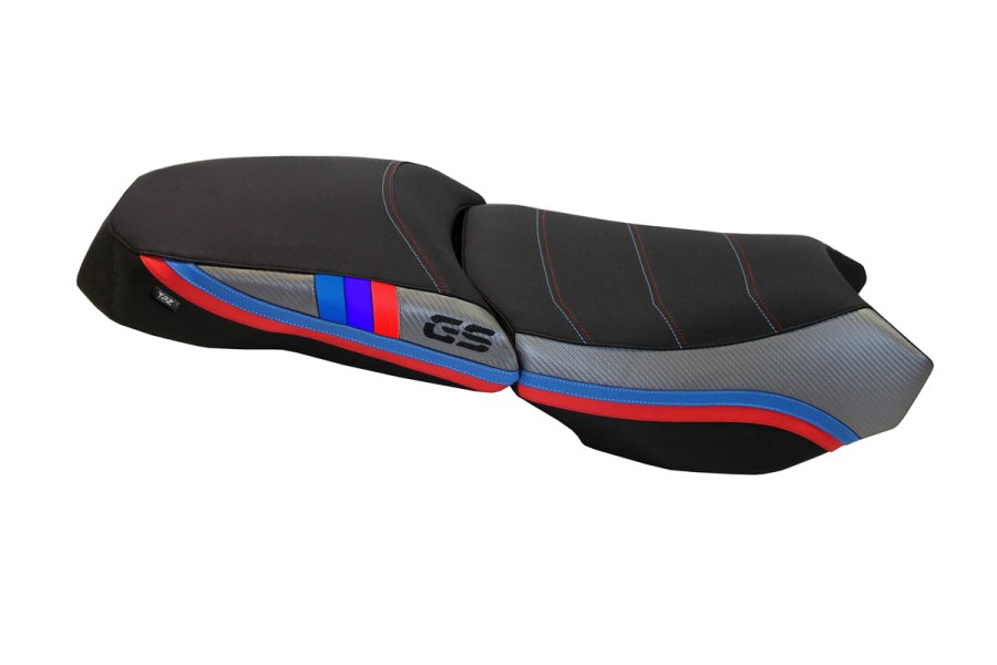 Housse de selle compatible - BMW R 1200 GS Adventure 2013 - 2018 - mod exclusive Anniversary