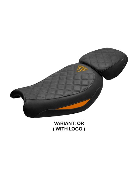 Housse de selle compatible - Triumph Scrambler 400 X / 400 XC 2024-2026 - mod Xinyi