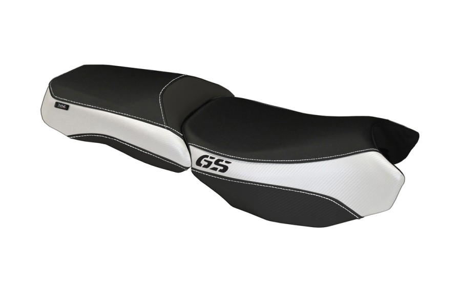 Rivestimento sella compatibile - BMW R 1200 GS Adventure 2013 - 2018 - mod Bologna Carbon Color