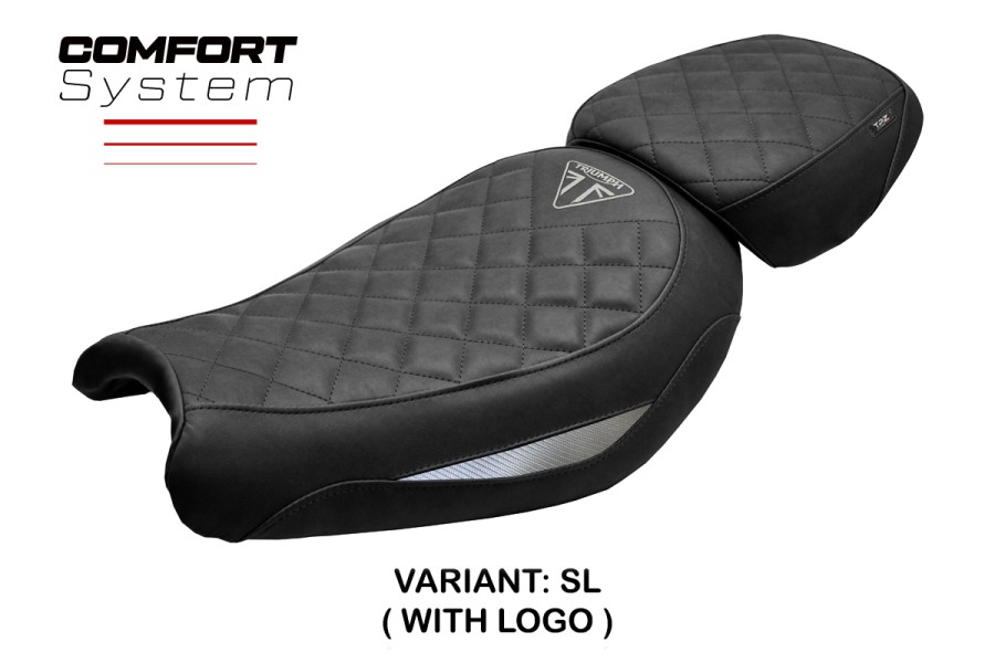 Seat cover compatible - Triumph Scrambler 400 X / 400 XC 2024-2026 - mod Xinyi Comfort System