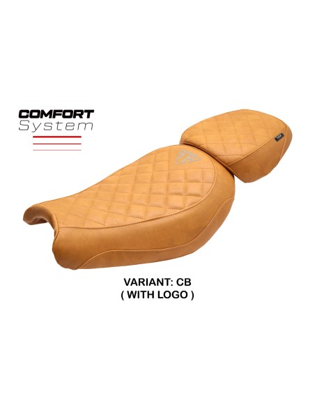 Sitzbezug kompatibel - Triumph Scrambler 400 X / 400 XC 2024-2026 - mod Xinyi Comfort System