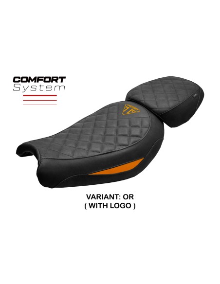 Seat cover compatible - Triumph Scrambler 400 X / 400 XC 2024-2026 - mod Xinyi Comfort System