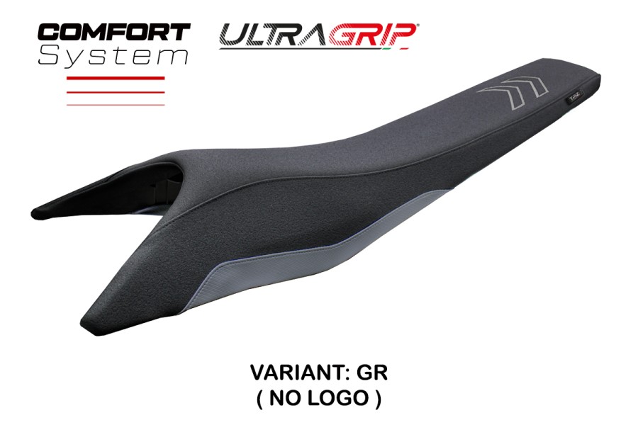 Housse de selle compatible - Husqvarna 701 Supermoto 2021-2026 - mod Tierp Ultragrip Comfort System