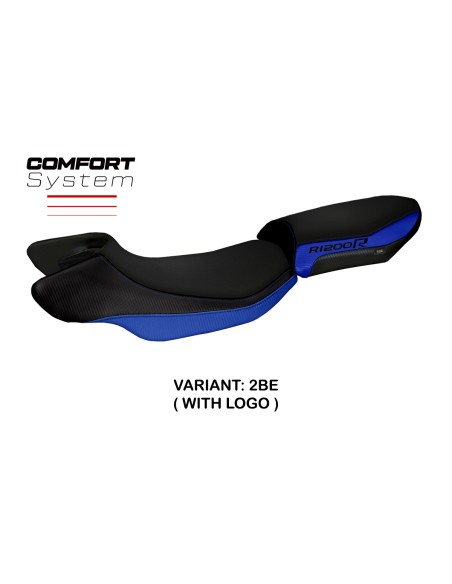 Housse de selle compatible BMW R 1200 R (15-18) modèle Aurelia Color comfort system