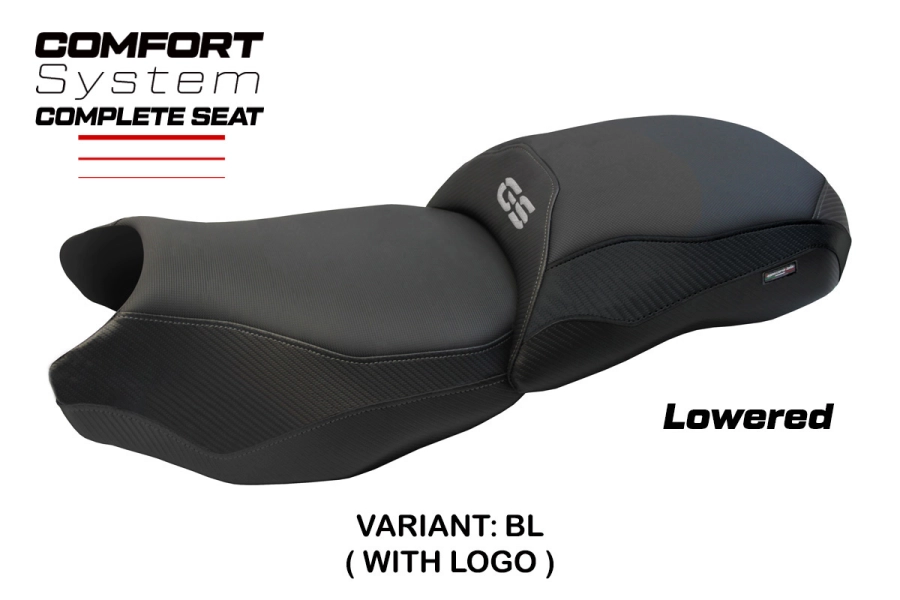 Komplette Sitzbank kompatibel - BMW R 1200 GS 2013-2018 - mod Mainz Comfort System - Gesenkt
