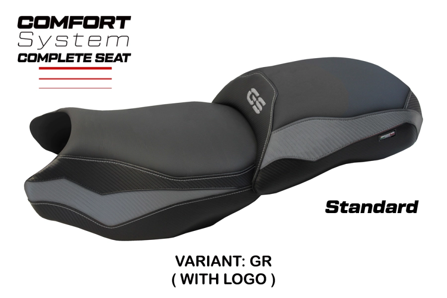 Asiento completo compatible - BMW R 1200 GS 2013-2018 - mod Mainz Comfort System - Standard