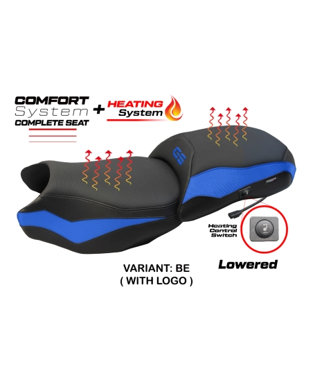 Sella completa compatibile - BMW R 1250 GS 2019-2023 - mod Paphos Heating Complete Comfort Seat - Ribassata