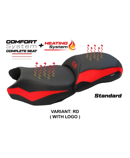 Selle complète compatible - BMW R 1200 GS 2013-2018 - mod Mainz Heating Complete Comfort Seat - Standard