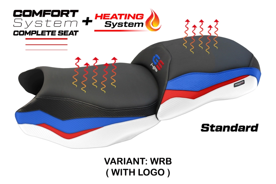 Selle complète compatible - BMW R 1200 GS 2013-2018 - mod Mainz Heating Complete Comfort Seat - Standard