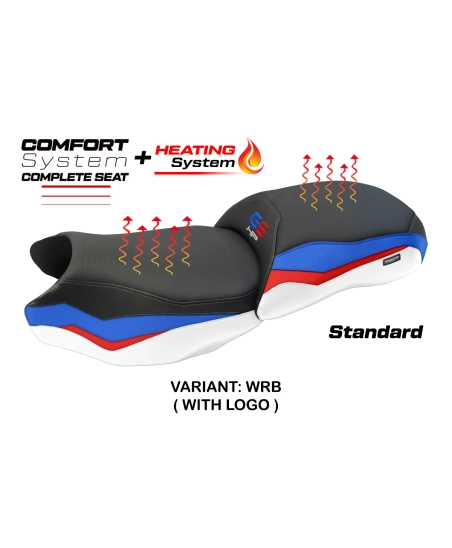 Sella completa compatibile - BMW R 1200 GS 2013-2018 - mod Mainz Heating Complete Comfort Seat - Standard