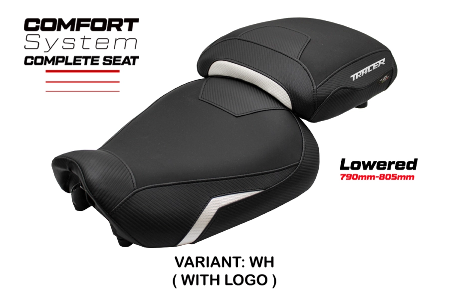 Sella completa compatibile - Yamaha Tracer 9 / 9 GT 2021-2024 - mod Naha Complete Comfort Seat - Ribassata