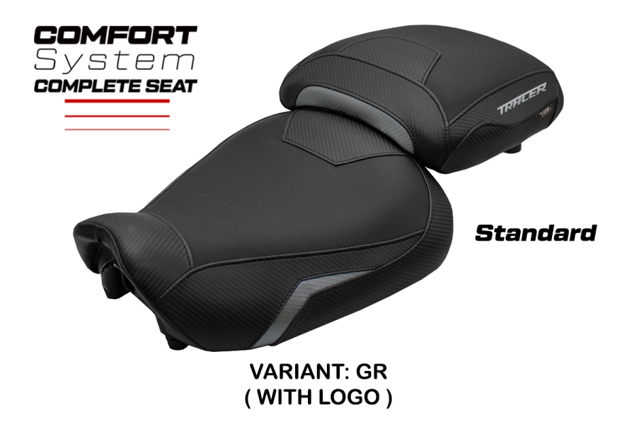Komplette Sitzbank kompatibel - Yamaha Tracer 9 / 9 GT 2021-2024 - mod Naha Complete Comfort Seat - Standard