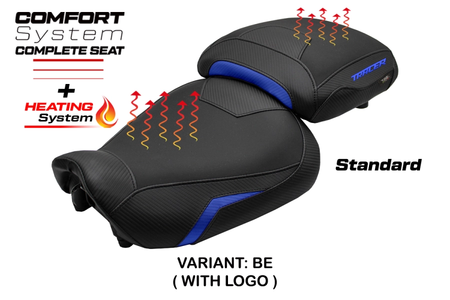 Asiento completo compatible - Yamaha Tracer 9 / 9 GT 2021-2024 - mod Naha Heating Complete Comfort Seat - Standard