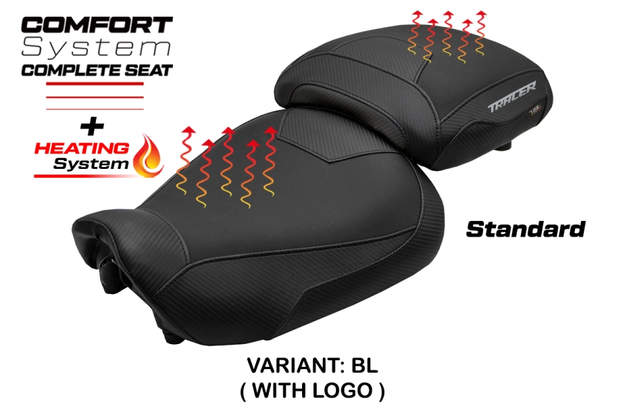 Selle complète compatible - Yamaha Tracer 9 / 9 GT 2021-2024 - mod Naha Heating Complete Comfort Seat - Standard