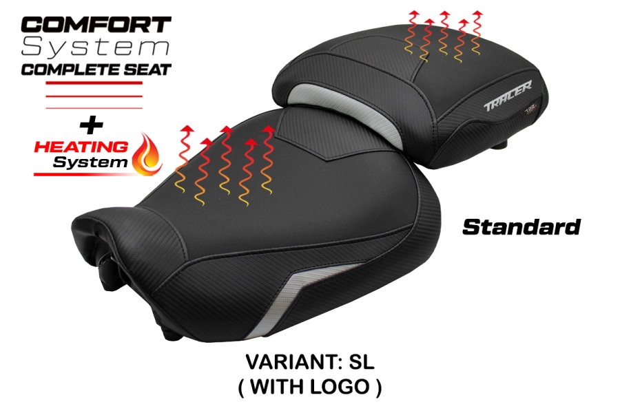 Asiento completo compatible - Yamaha Tracer 9 / 9 GT 2021-2024 - mod Naha Heating Complete Comfort Seat - Standard