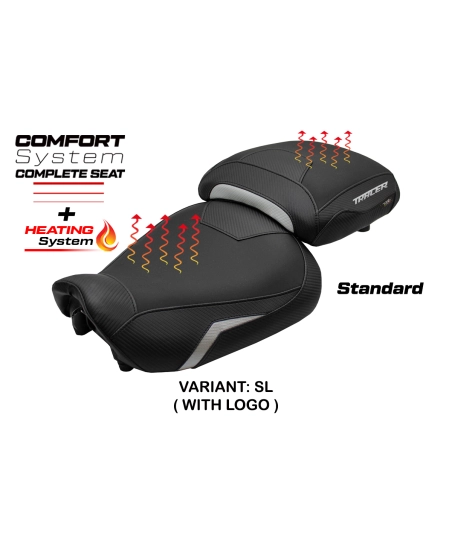 Komplette Sitzbank kompatibel - Yamaha Tracer 9 / 9 GT 2021-2024 - mod Naha Heating Complete Comfort Seat - Standard