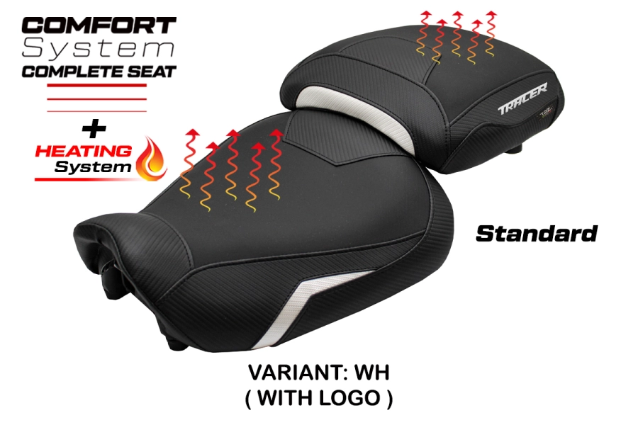 Selle complète compatible - Yamaha Tracer 9 / 9 GT 2021-2024 - mod Naha Heating Complete Comfort Seat - Standard