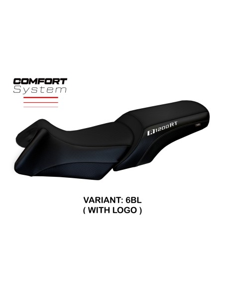 Funda de asiento compatible BMW R 1200 RT (06-13) modelo Roberto comfort system